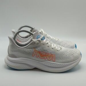 Hoka One One Mach 6 Running Shoes Womens Size 7.5 White Road Lightweight